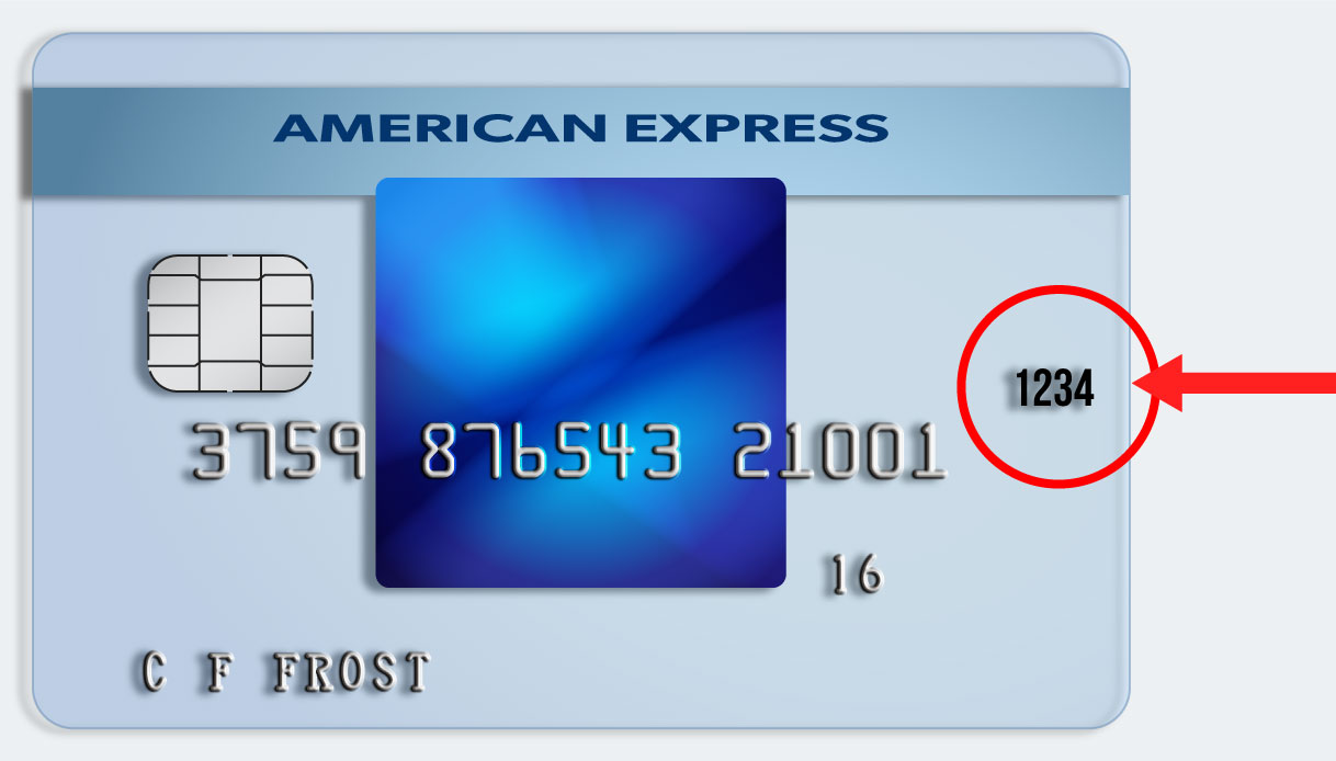 Front of Amex Card