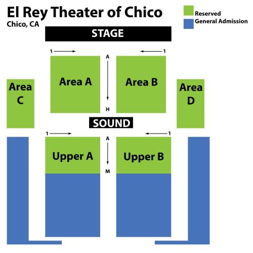 El Rey Theatre Seating Chart