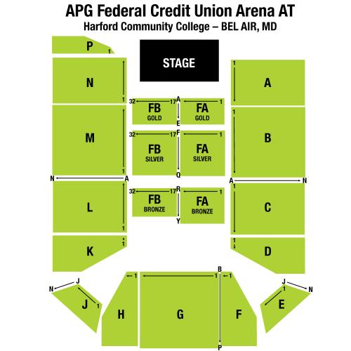 Apg Federal Credit Union Arena Seating Chart
