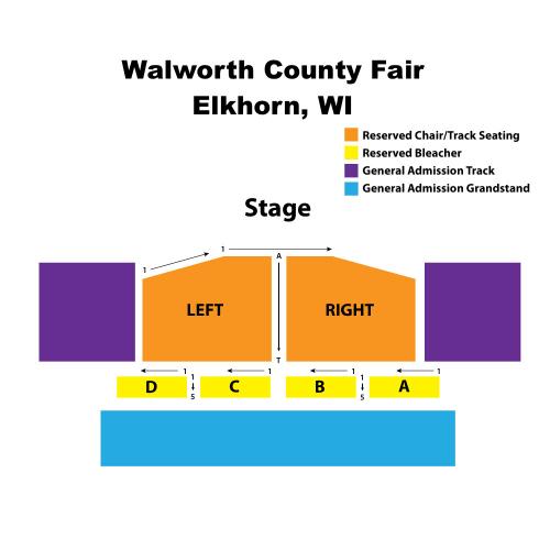 Walworth County Fair Concert Seating Chart