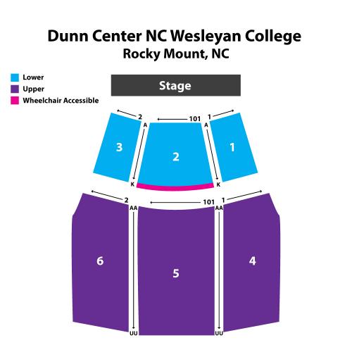 Tickets 20172018 Dunn Center Performance Series in Rocky Mount, NC