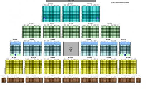 Darien Lake Pac Seating Chart
