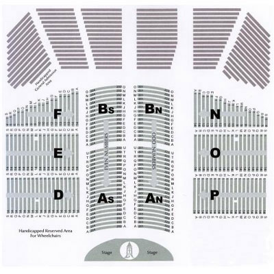 Great Auditorium Seating Chart