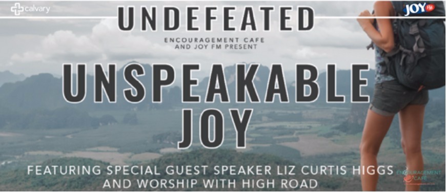 Image result for unspeakable joy encouragement cafe