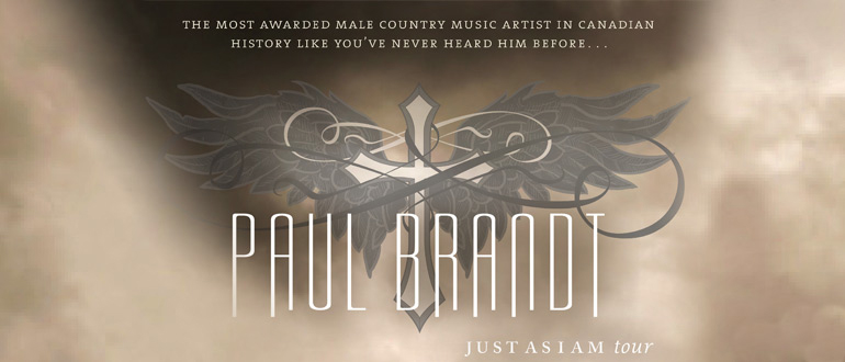 Paul Brandt Just As I Am Tour<br>featuring Gaither Homecomin