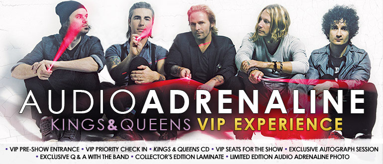 Audio Adrenaline VIP Pre-show Experience