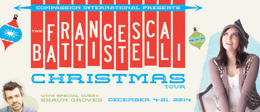 Francesca Battistelli Christmas Tour