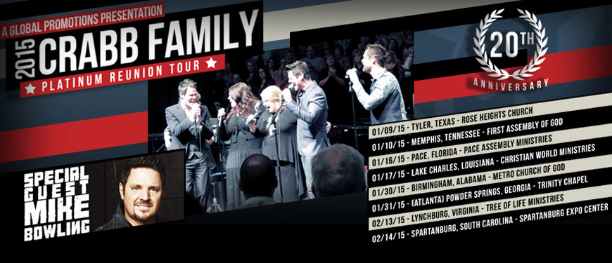 Crabb Family 20th Anniversary Platinum Reunion Tour