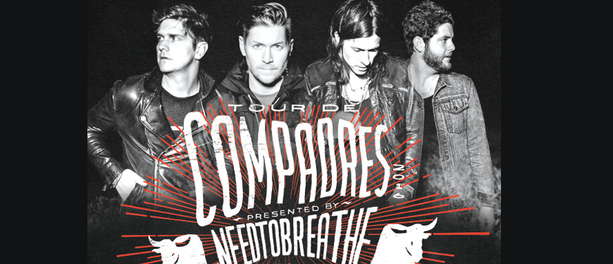 NEEDTOBREATHE's Tour De Compadres
