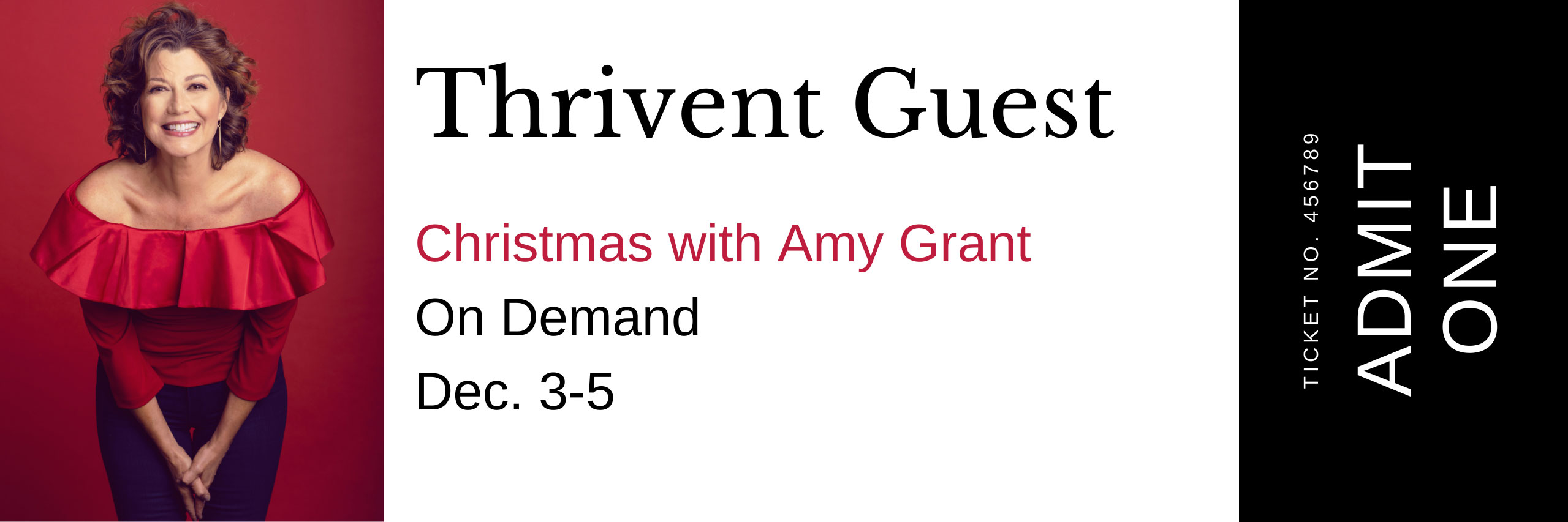 Thrivent Christmas with Amy Grant